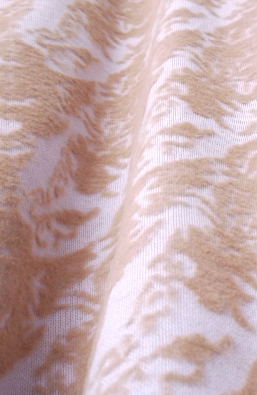Wolf jacquard vest
