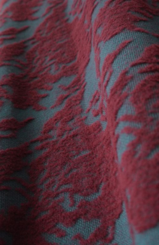 Wolf jacquard vest