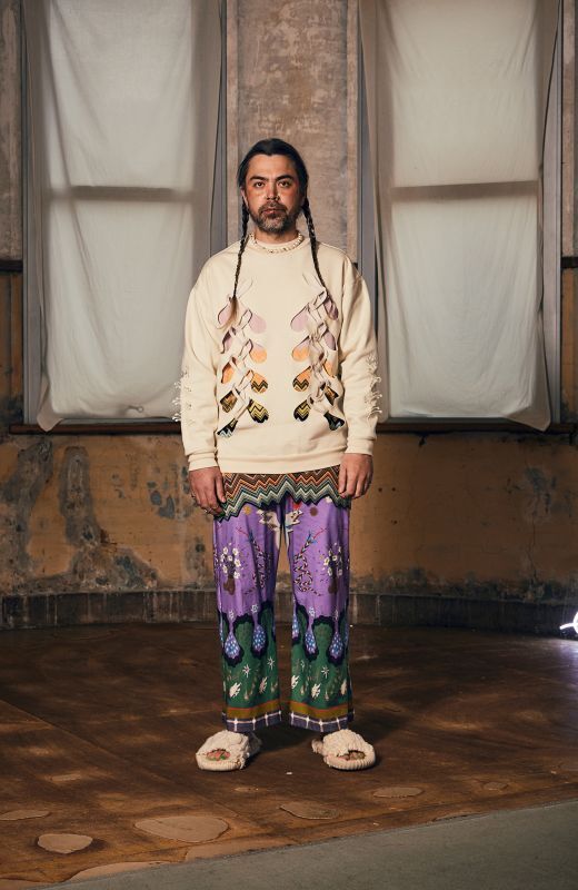Magic Graph Wide Pants