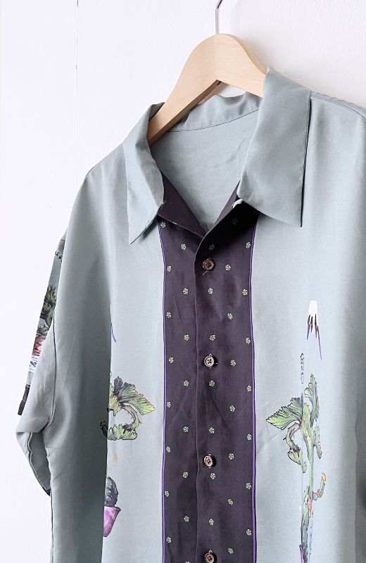 Succulent Bonsai: Ukiyo-e Aloha Shirt