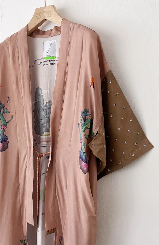 Succulent Bonsai: Ukiyoe Haori