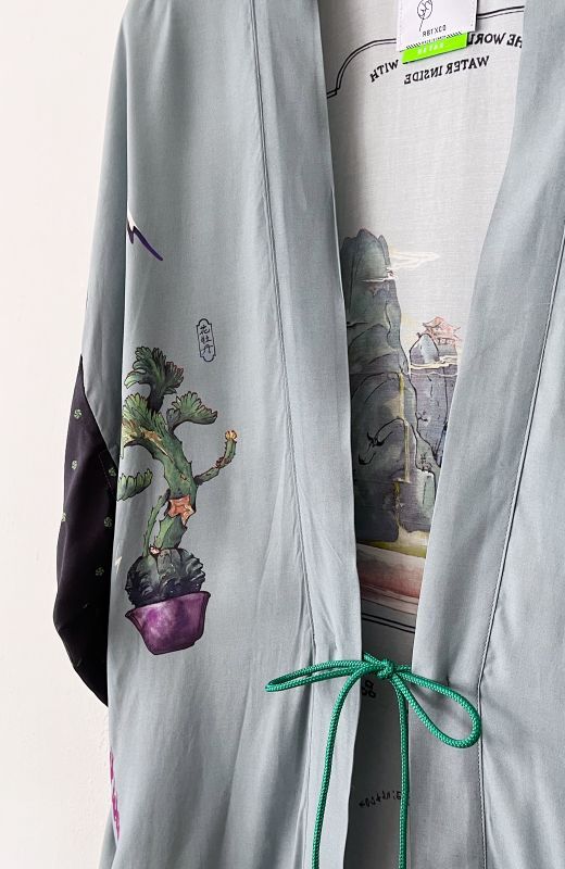 Succulent Bonsai: Ukiyoe Haori