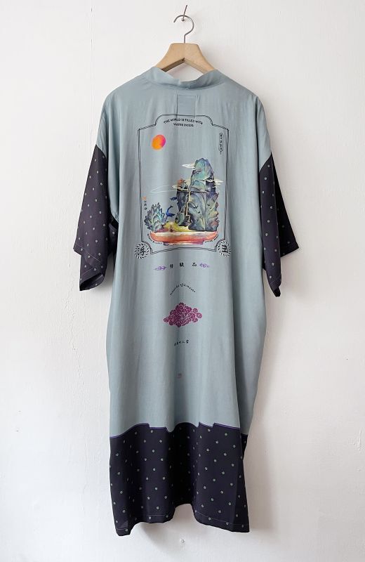 Succulent Bonsai: Ukiyoe Haori