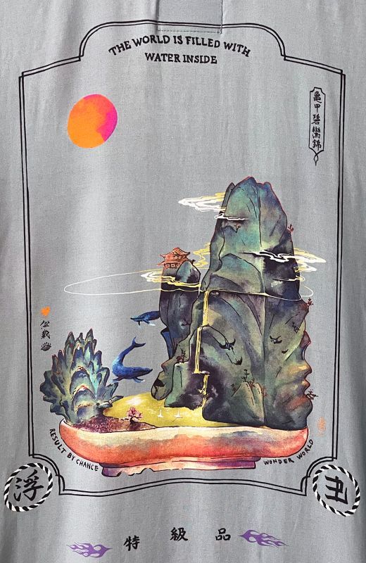 Succulent Bonsai: Ukiyoe Haori