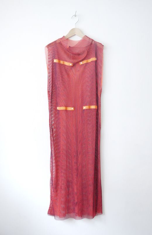 W-face net dress