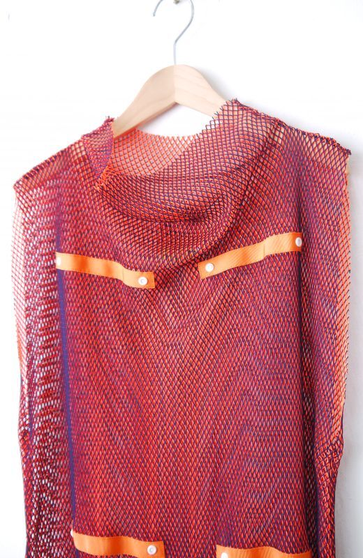 W-face net dress