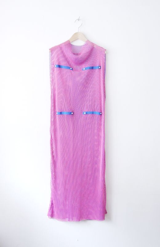 W-face net dress