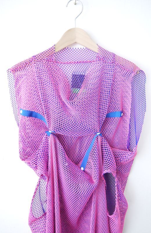 W-face net dress