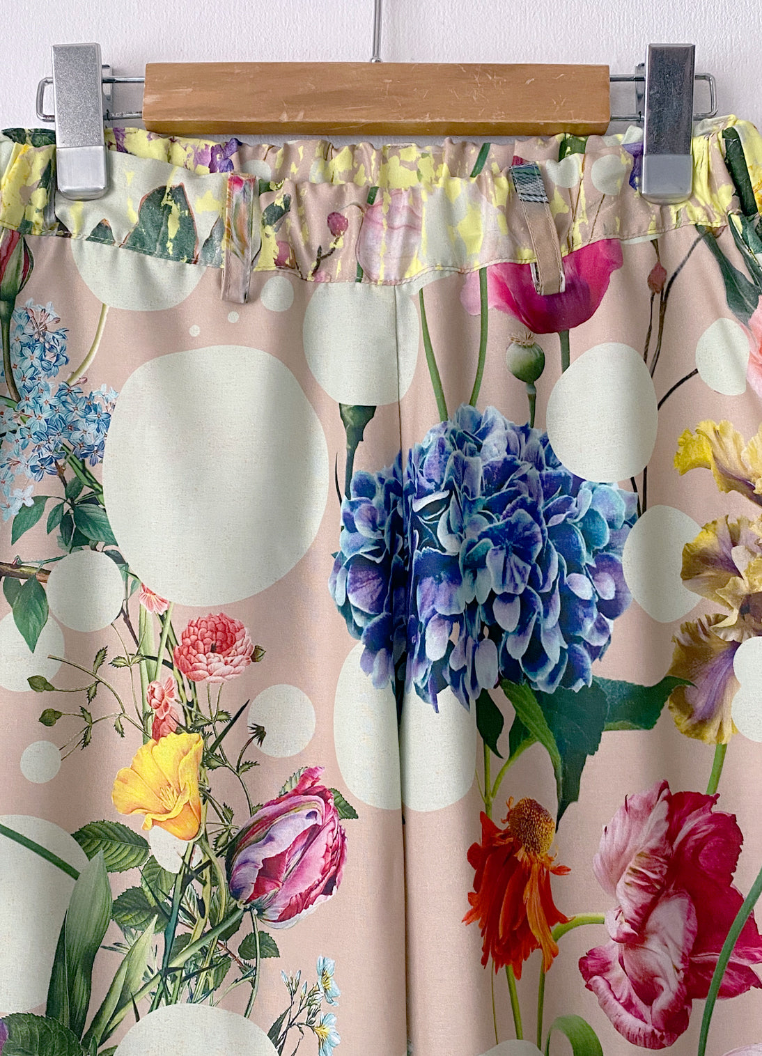 Aging Flower Wide Pants