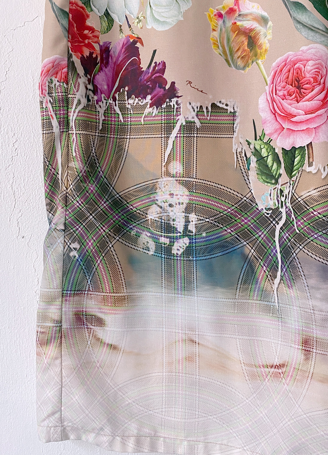 Aging Flower Wide Pants