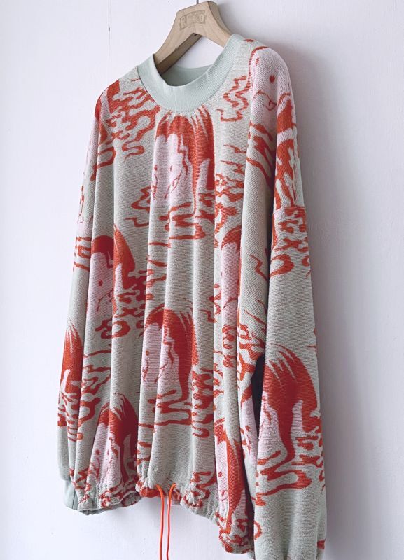 Waterside Pile Jacquard Pullover