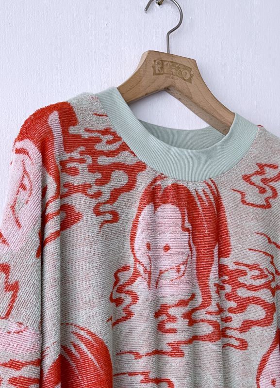 Waterside Pile Jacquard Pullover