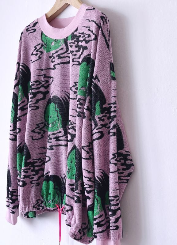 Waterside Pile Jacquard Pullover