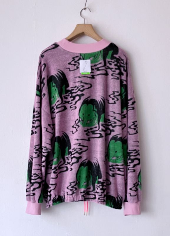 Waterside Pile Jacquard Pullover