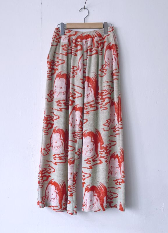 Waterside Pile Jacquard Long Pants