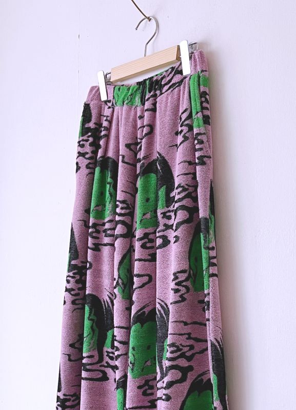 Waterside Pile Jacquard Long Pants