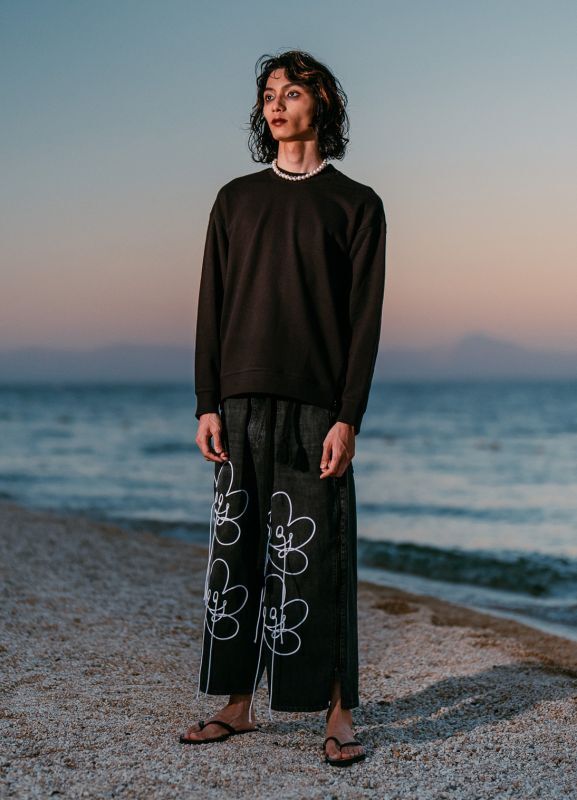uru uru flower denim