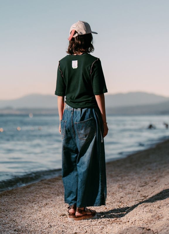uru uru flower denim