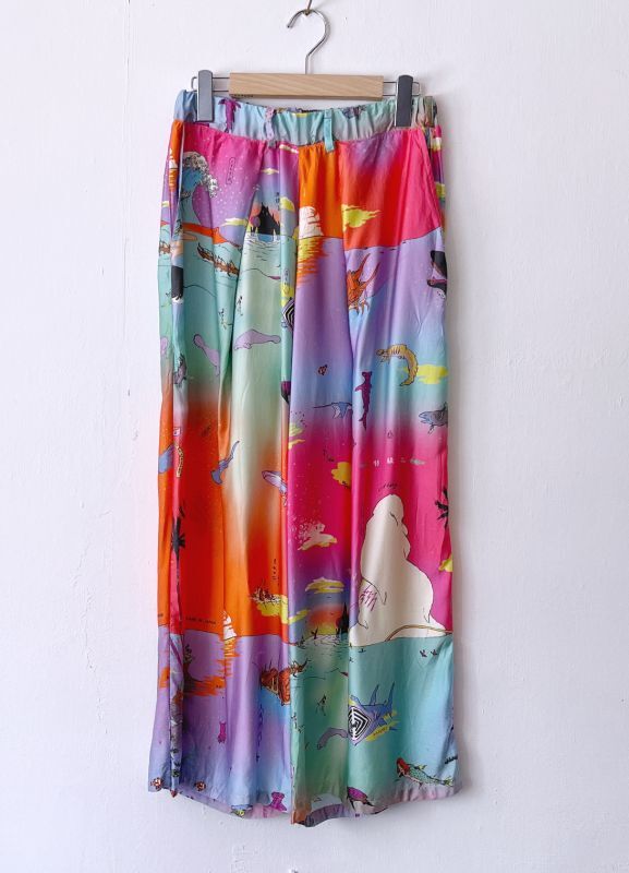 Modern Ukiyoe Aloha Pants