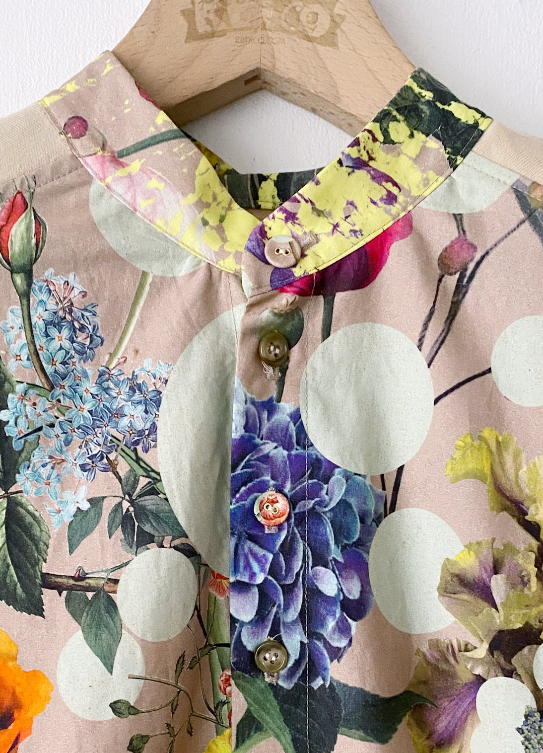 Aging Flower Long Shirt