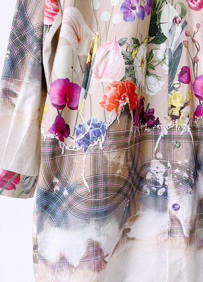 Aging Flower Long Shirt