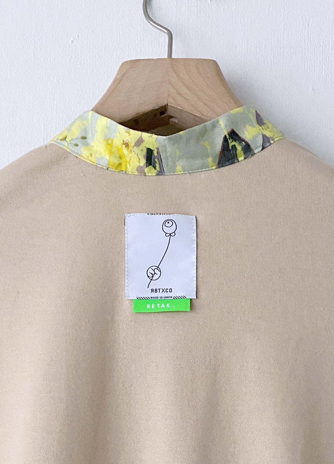 Aging Flower Long Shirt