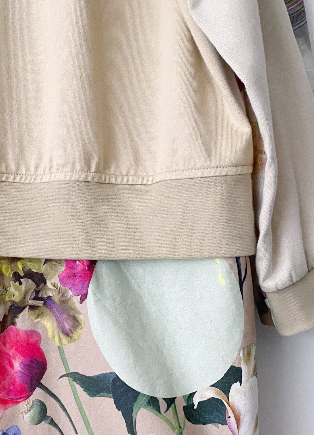 Aging Flower Long Shirt