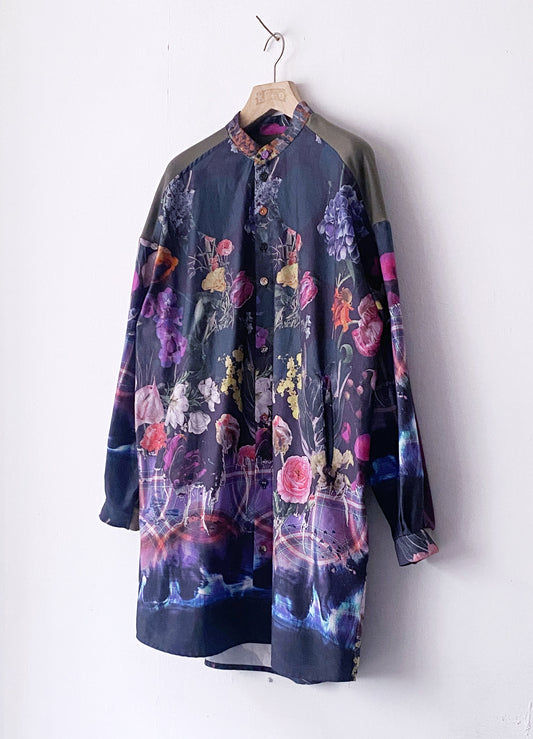 Aging Flower Long Shirt