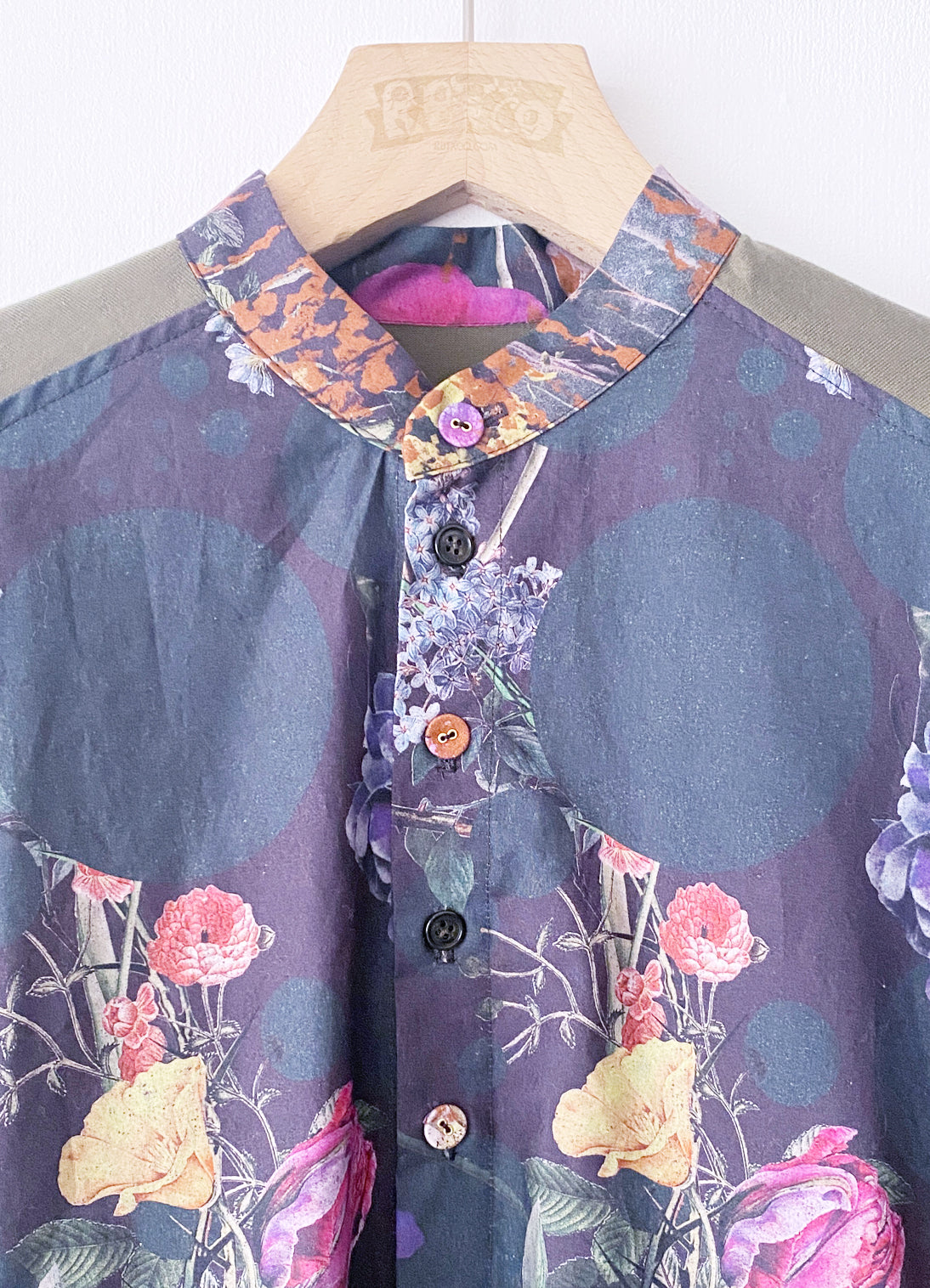 Aging Flower Long Shirt