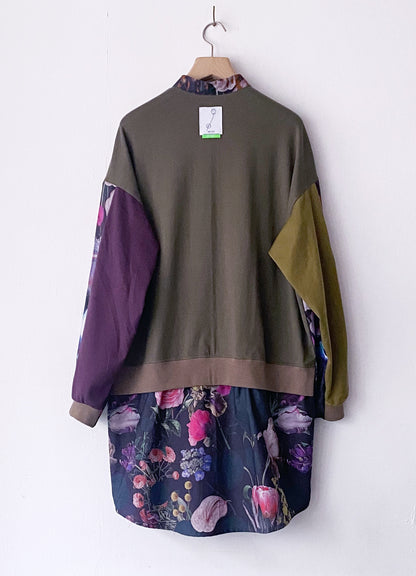 Aging Flower Long Shirt