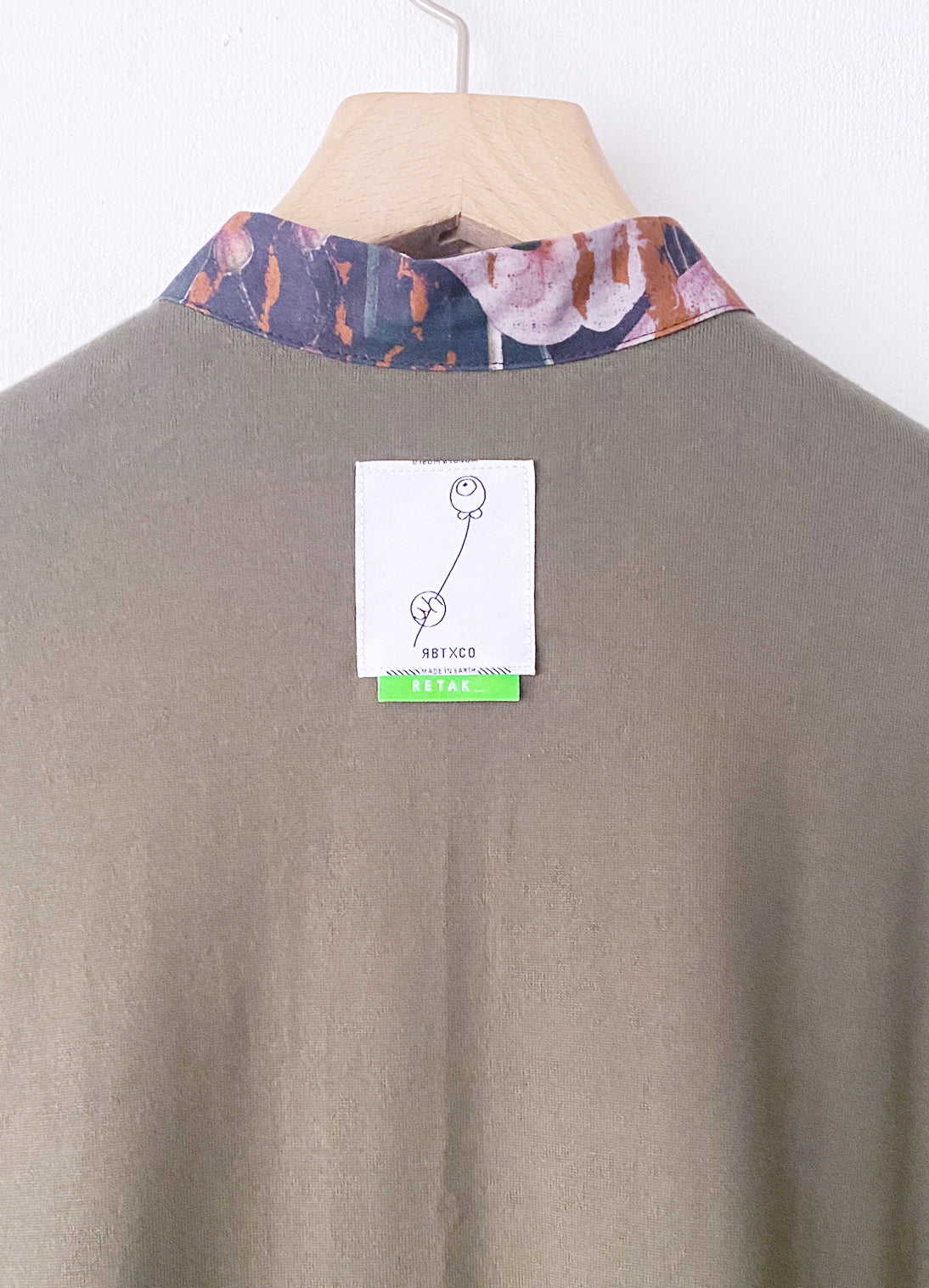 Aging Flower Long Shirt
