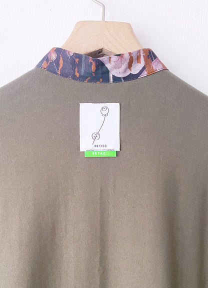 Aging Flower Long Shirt