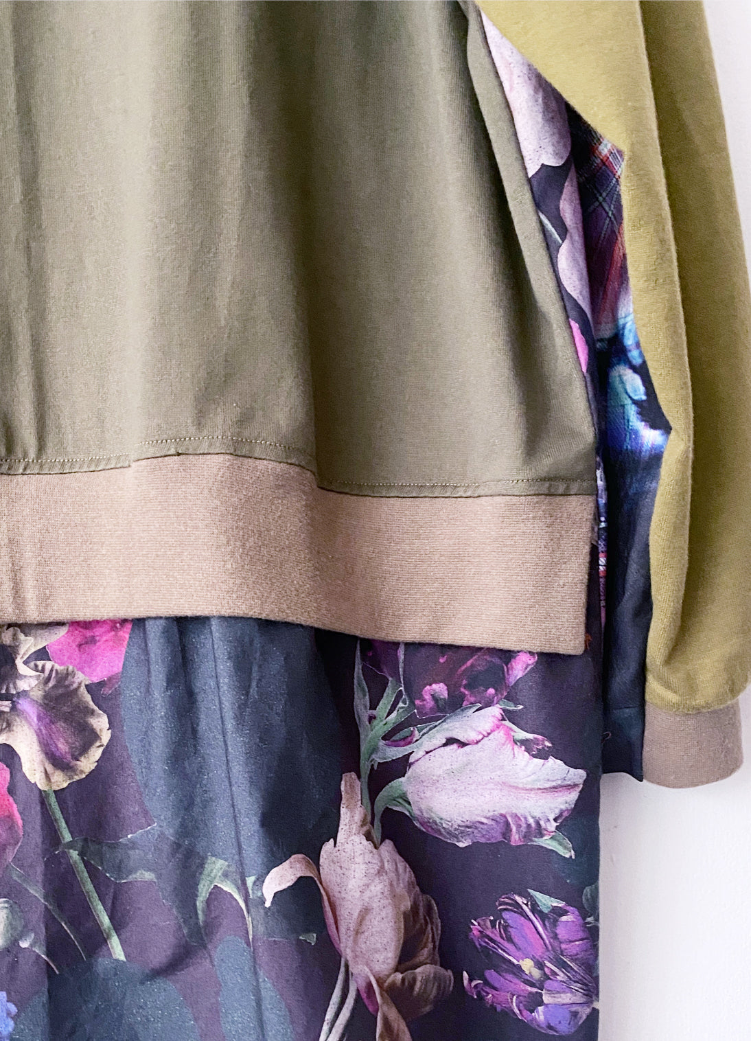 Aging Flower Long Shirt