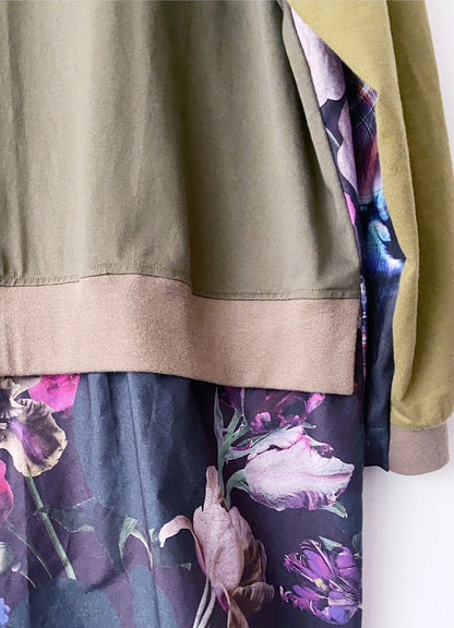 Aging Flower Long Shirt