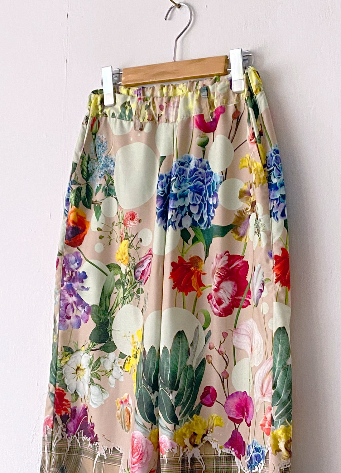 Aging Flower Wide Pants