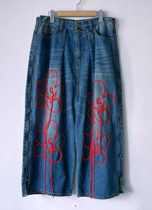 uru uru flower denim