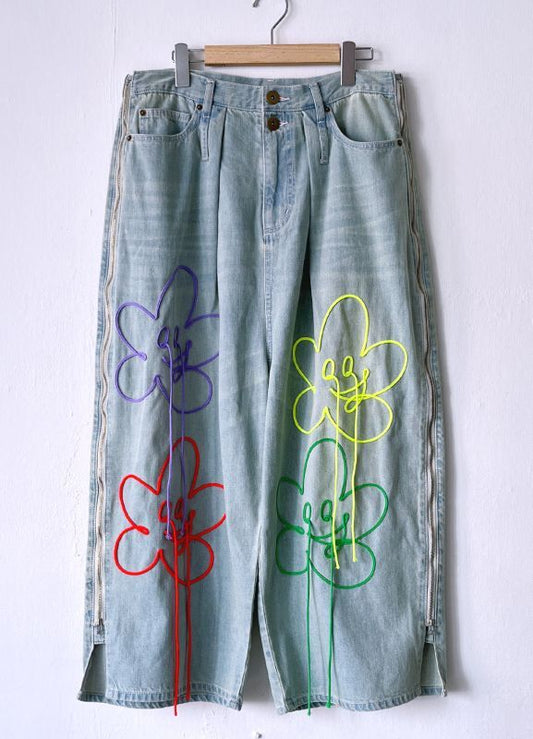 uru uru flower denim