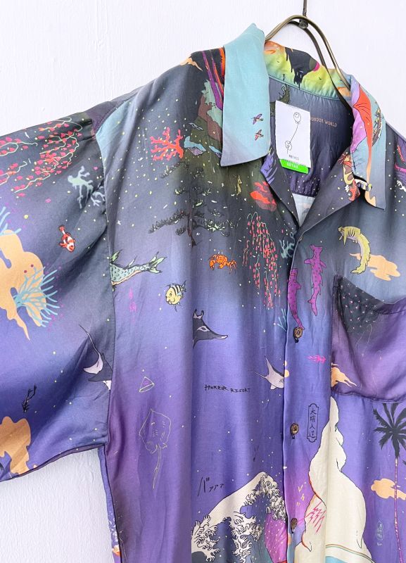 Modern Ukiyoe Aloha Shirt