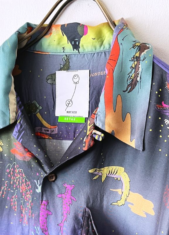 Modern Ukiyoe Aloha Shirt