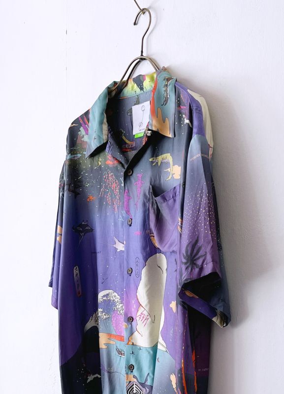 Modern Ukiyoe Aloha Shirt