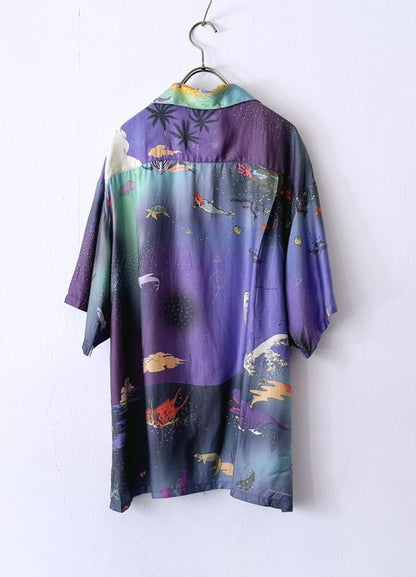 Modern Ukiyoe Aloha Shirt