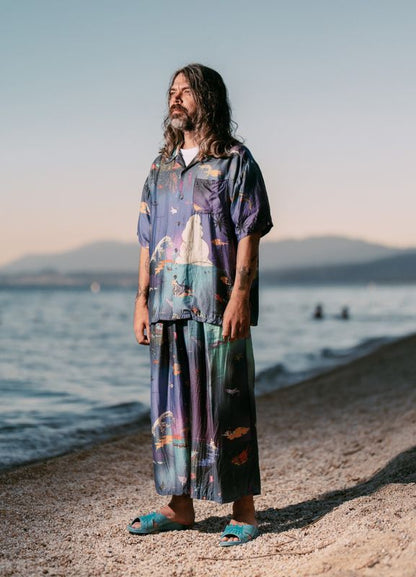 Modern Ukiyoe Aloha Shirt