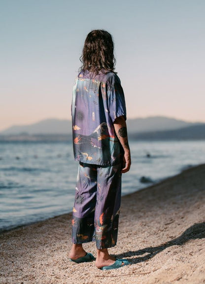 Modern Ukiyoe Aloha Shirt
