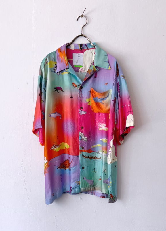 Modern Ukiyoe Aloha Shirt