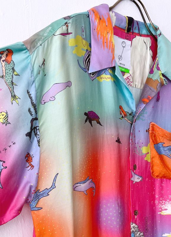 Modern Ukiyoe Aloha Shirt