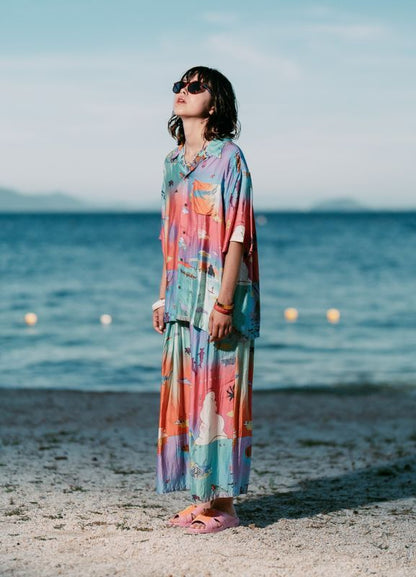 Modern Ukiyoe Aloha Shirt