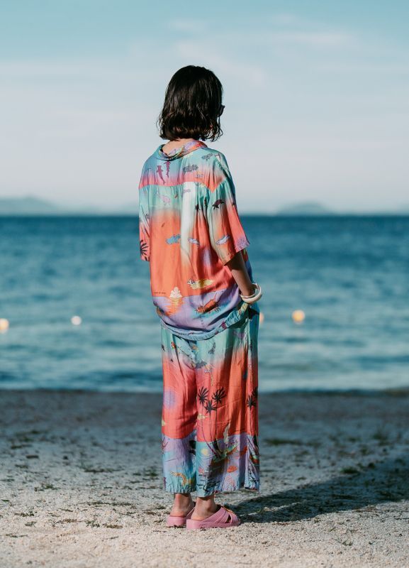 Modern Ukiyoe Aloha Shirt